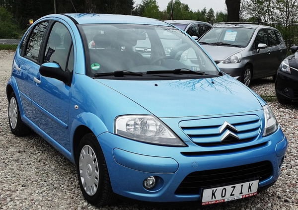 Citroen C3 cena 15999 przebieg: 154661, rok produkcji 2008 z Hrubieszów małe 596